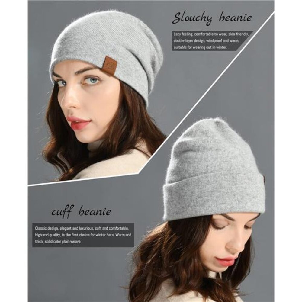 Slouchy Knit Beanie - Picture 3 of 7